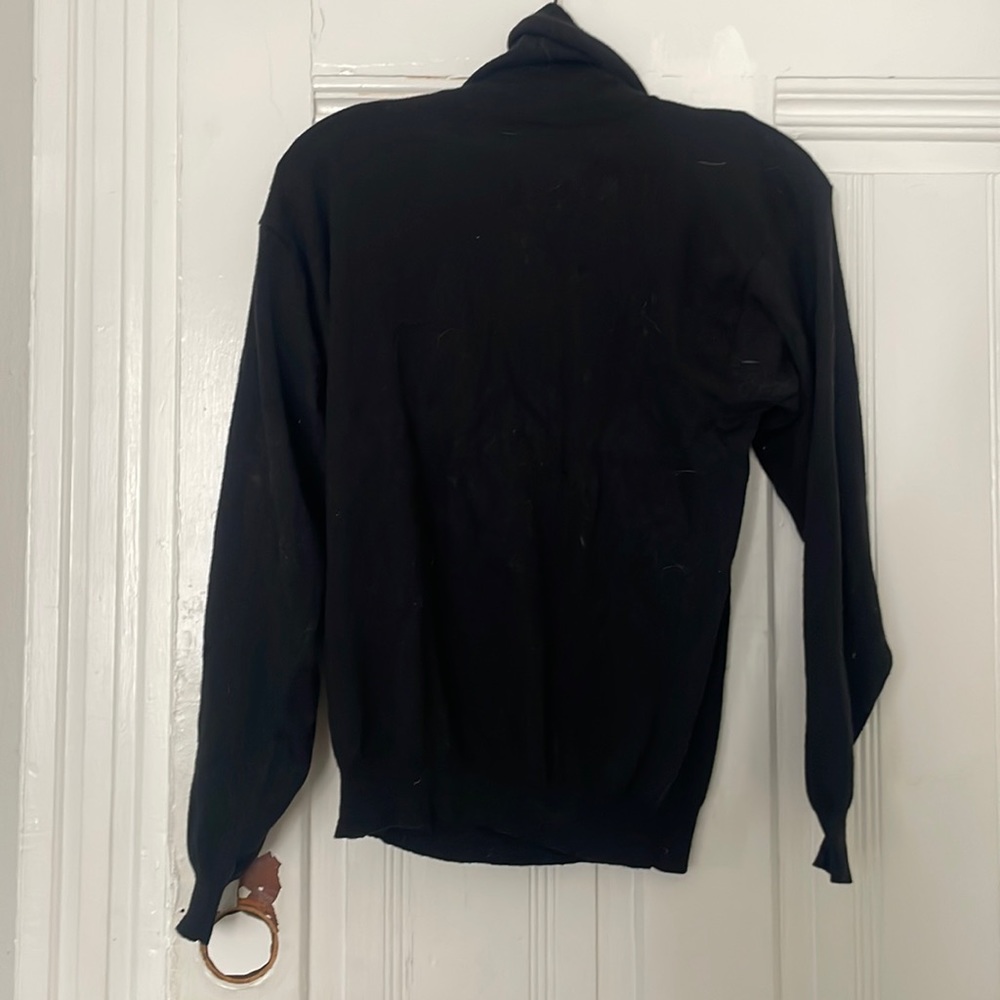 Black turtleneck